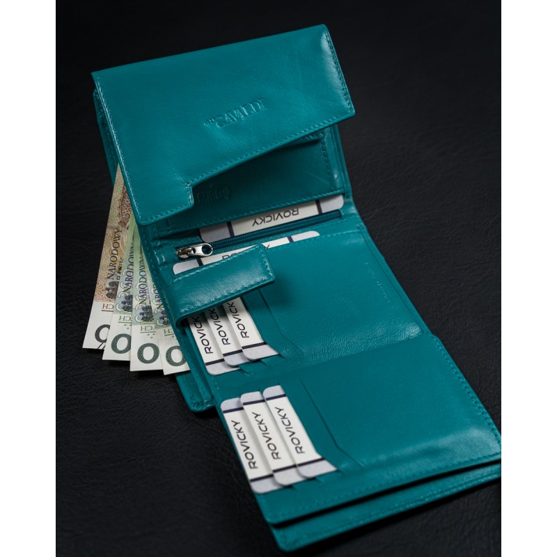 Кошелек женский Cavaldi RD-DB-05-GCL S.BLUE Кошелек женский Cavaldi RD-DB-05-GCL S.BLUE